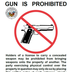 AR No Firearms